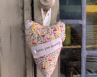 coeur d'inspiration de courtepointe vintage