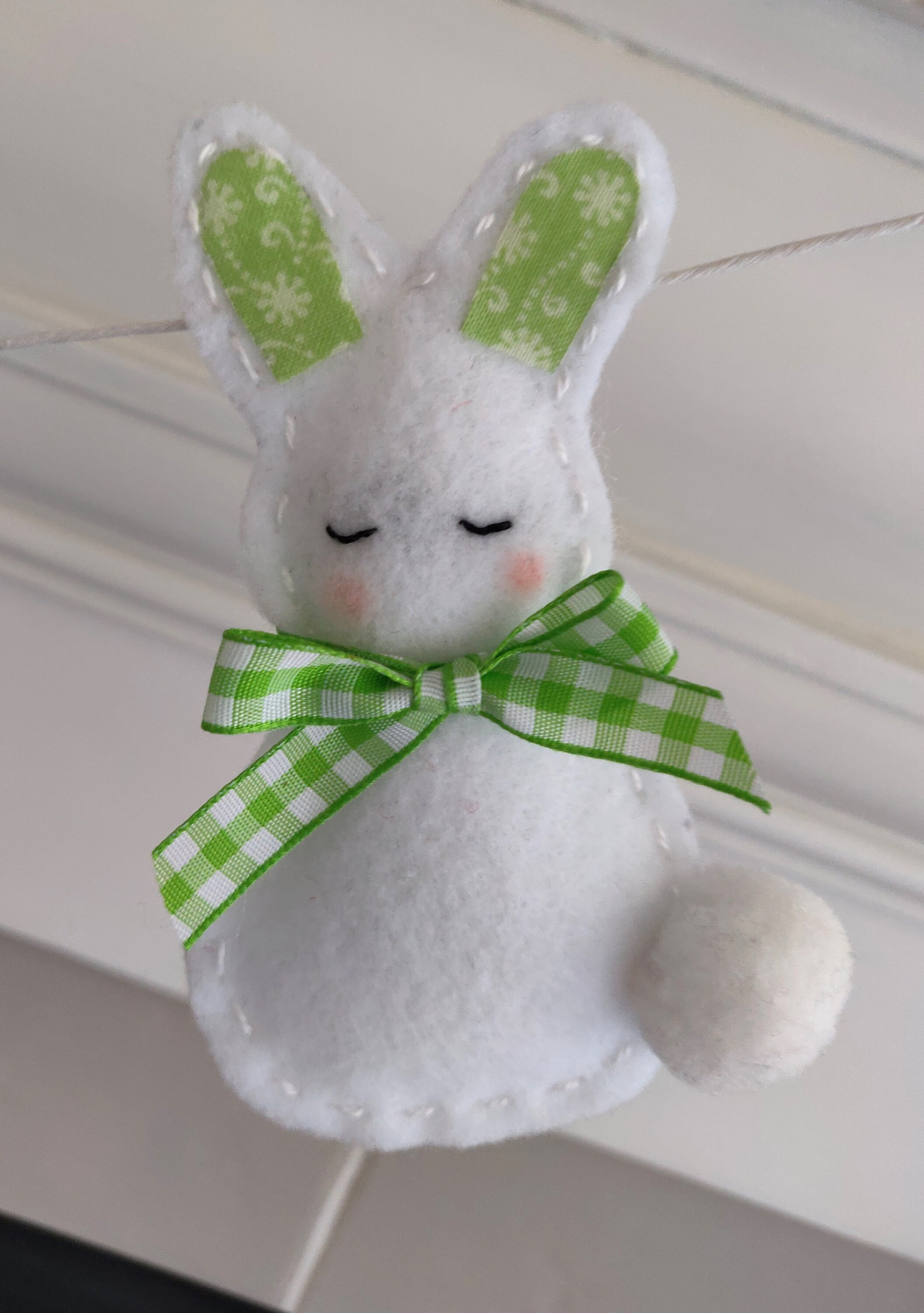 Felt Bunny Garland Banner - Etsy