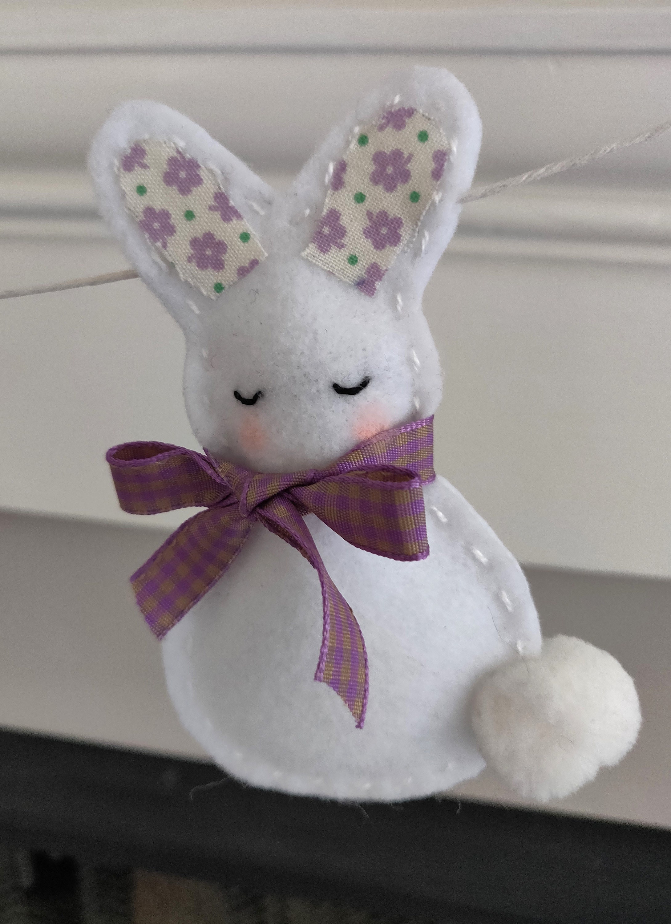 Felt Bunny Garland Banner - Etsy
