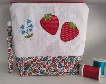 Project Bag Zipper Yarn Pouch