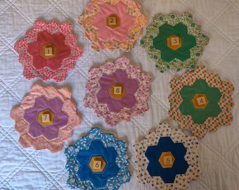 Mug matelassé Hexie vintage