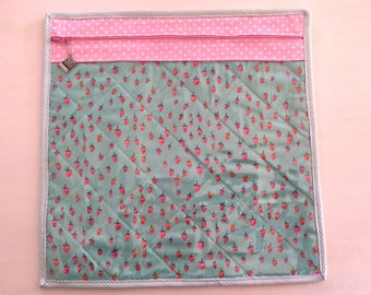 Vinyl Front Project Bag