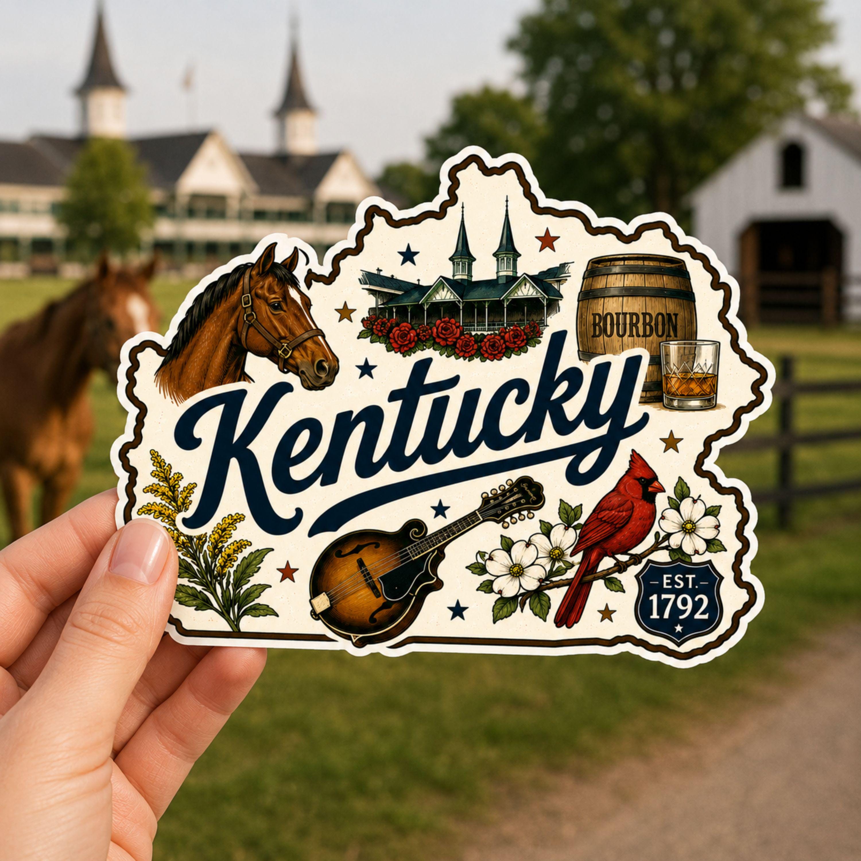 Ky Bourbon Stickers - Etsy