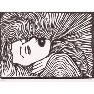 woodblock print, limited art edition