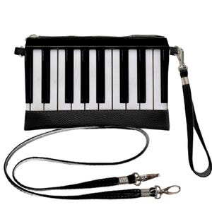 Cartera cruzada de muñeca, monedero de muñeca para iPhone, bolso de muñeca de cuero vegano, bolso de mano de muñeca, bolso de muñeca grande, bolso de muñeca para smartphone, bolso para música