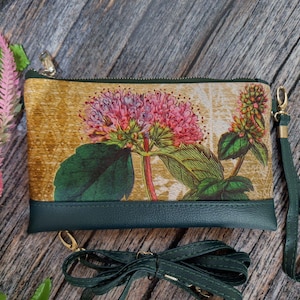 Wristlet Crossbody Wallet, Vegan Leder Armband, Wristlet Wallet for Phone, Patrick's Day Vegan Kleine Boho Grün Crossbody Tasche Geldbörse Frauen