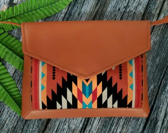 Borsa a busta, borsa a tracolla etnica Boho, borsa a tracolla Myra, borsa a tracolla con stampa geometrica, borsa etnica, borse e borse etniche, borsa Boho