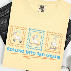 Comfort Colors Third Grade Teacher Shirt, 3rd Grade Team Shirt, First Days of School Shirt, Back to School Shirts, Cute Teacher Shirt