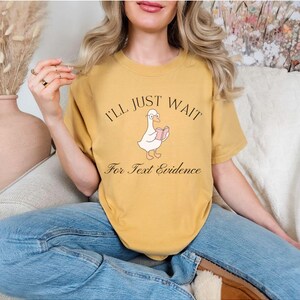 Comfort Colors Reading Teacher Shirt, Comfort Colors English Teacher Shirt, Silly Goose Teacher Shirt, Reading Shirt, Teacher T-shirt, reading teachers gift, book shirt