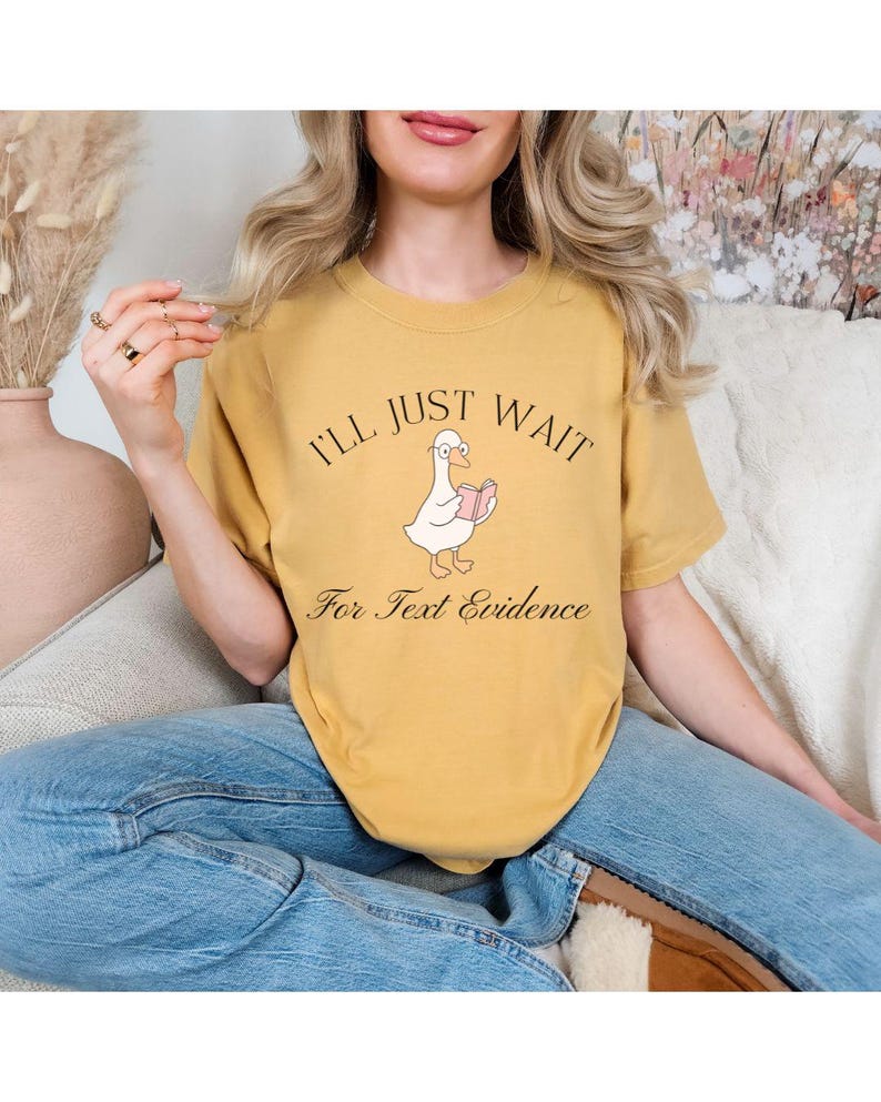 Comfort Colors Reading Teacher Shirt, Comfort Colors English Teacher Shirt, Silly Goose Teacher Shirt, Reading Shirt, Teacher T-shirt, reading teachers gift, book shirt