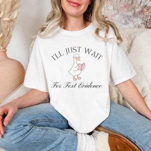 Comfort Colors Reading Teacher Shirt, Comfort Colors English Teacher Shirt, Silly Goose Teacher Shirt, Reading Shirt, Teacher T-shirt, reading teachers gift, book shirt