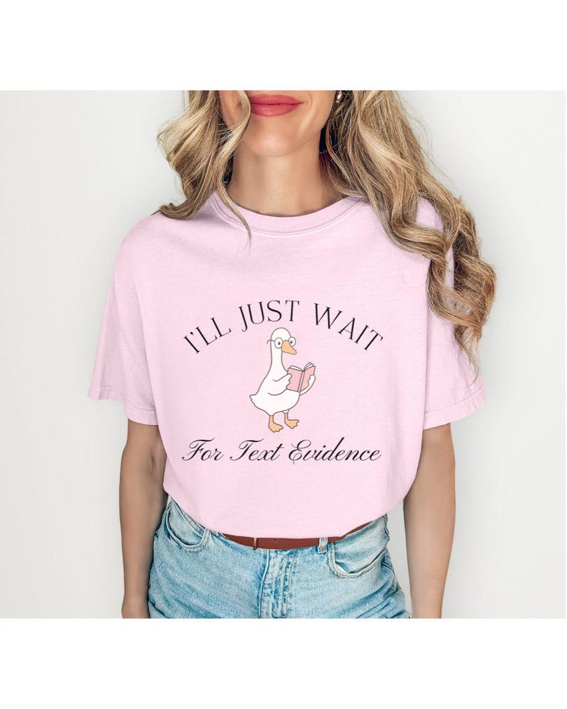 Comfort Colors Reading Teacher Shirt, Comfort Colors English Teacher Shirt, Silly Goose Teacher Shirt, Reading Shirt, Teacher T-shirt, reading teachers gift, book shirt
