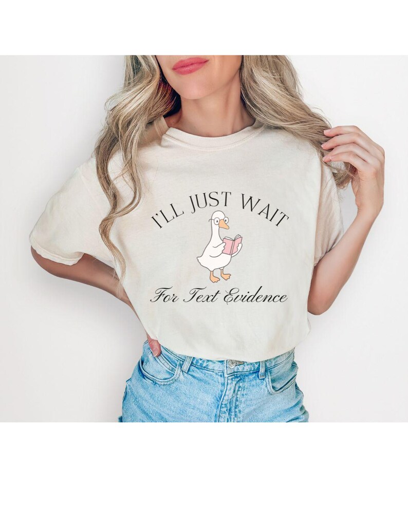Comfort Colors Reading Teacher Shirt, Comfort Colors English Teacher Shirt, Silly Goose Teacher Shirt, Reading Shirt, Teacher T-shirt, reading teachers gift, book shirt