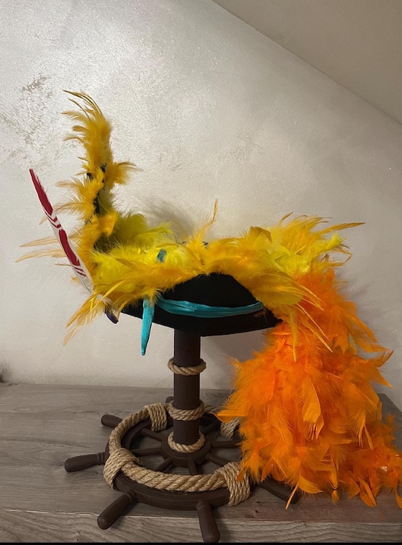 One Piece Marshall D. Teach Hat - Custom Cosplay (handmade