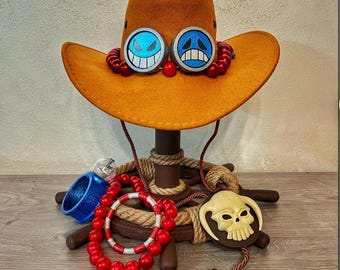 ワンピース ポートガス・D・エース 帽子 - リアルな帽子と