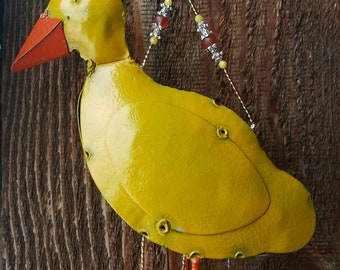 Duckling Yard Art Wind Chime