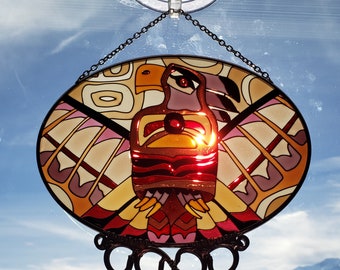 Eagle Totem Wind Chime/Suncatcher