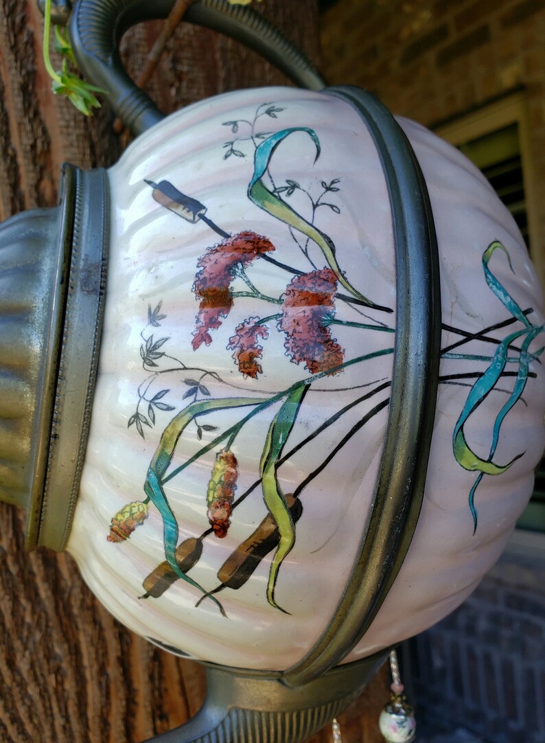 Pink 1800's Enamelware Teapot Chime Etsy