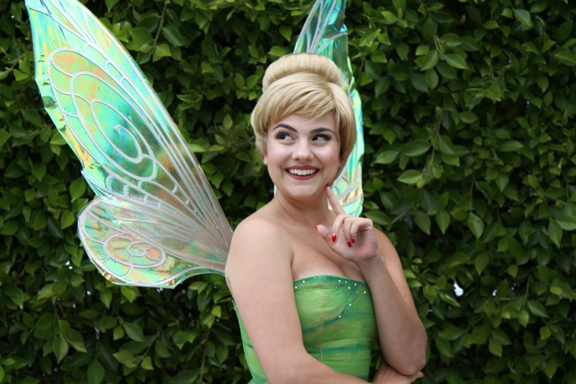 Tinkerbell Deluxe Adult Costume Wig A True Enchantment Etsy