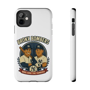 Bronx Bombers Tough Phone Cases - Yankees Fan Gift, Sports Merchandise, MLB Accessories, Unique Phone Cover, Baseball Enthusiast