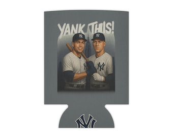 Porta-latas dos Yankees - Presente perfeito para fãs de beisebol, acessório ideal para torcedores antes do jogo.