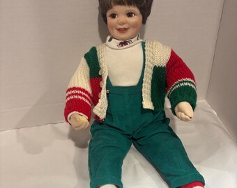 VTG Collectble Ashton Drake Doll, Ryan. Signed