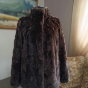 Real Mink Fur Coat / Jacket in Medium+ - Brand New / Luxury Gift