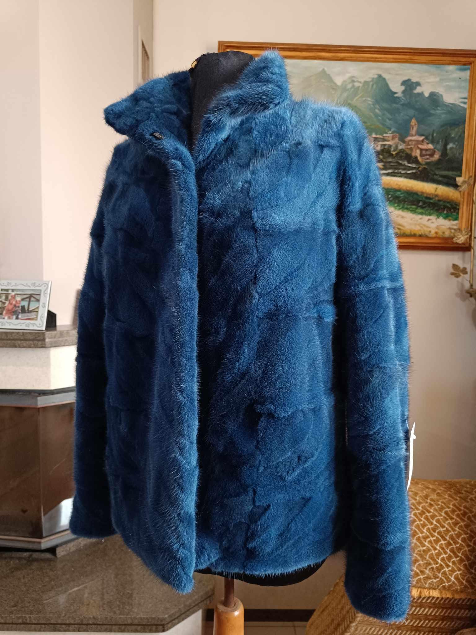 Blue Mink Coat - Etsy