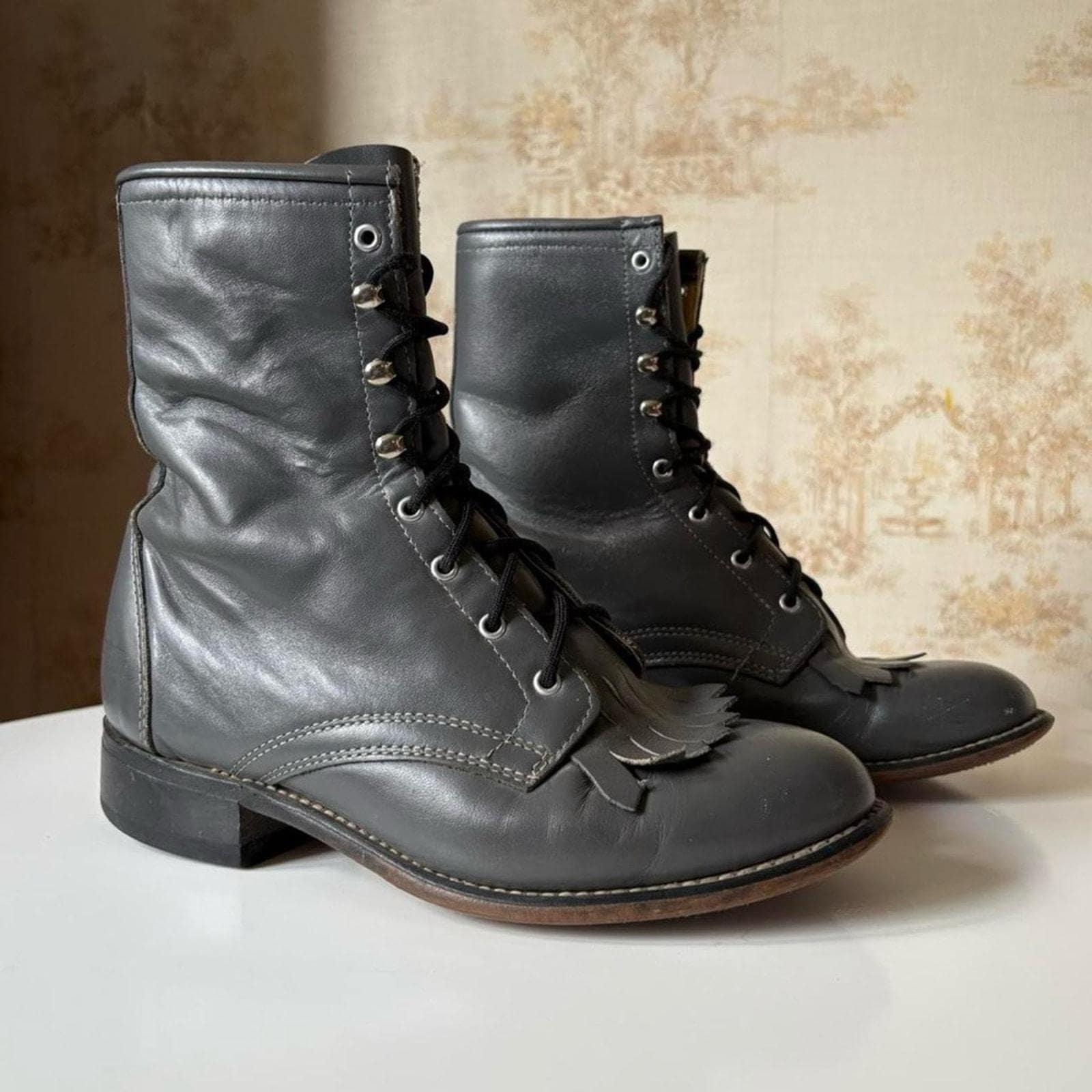 Lace up Roper Boots - Etsy