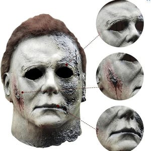 Halloween Kills Michael Myers Mask 2021, Michael Myers Mask - Latex Mask, Halloween Mask, Cosplay Mask, Cosplay Costume, Realistic Mask