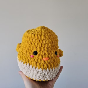 Chonky Chick crochet amigurumi