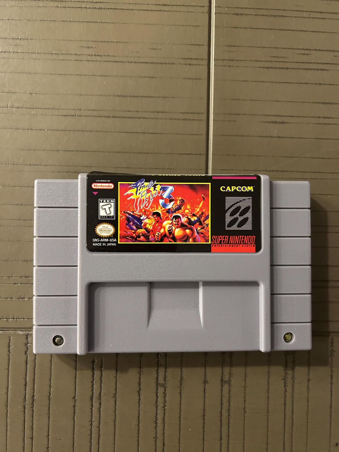 Final Fight 3 Super Nintendo SNES Video Game - Etsy