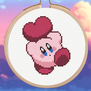 KirbyLove - Cross Stitch Pattern - Digital Product - PDF