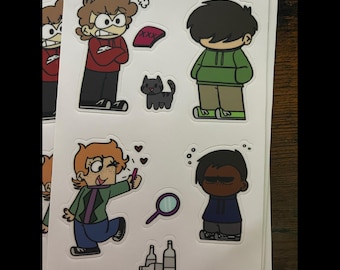 Eddsworld Toon Sticker Sheet