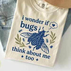 Bug Lover T-shirt, Cute Funny Entomology T-Shirt, Entomologist Tee, Beetle Nature Lover Gift, Insect Lover gift