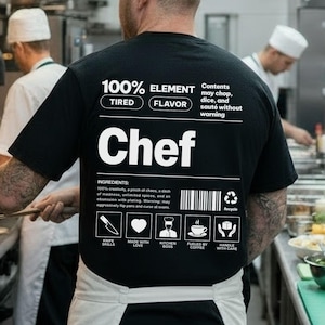 Funny Chef Comfort Colors T-shirt, Cook Gift, Baker Shirt, Culinary Coach Tee, Kitchen Shirt, Culinary Theme Top, Chef Appreciation Apparel