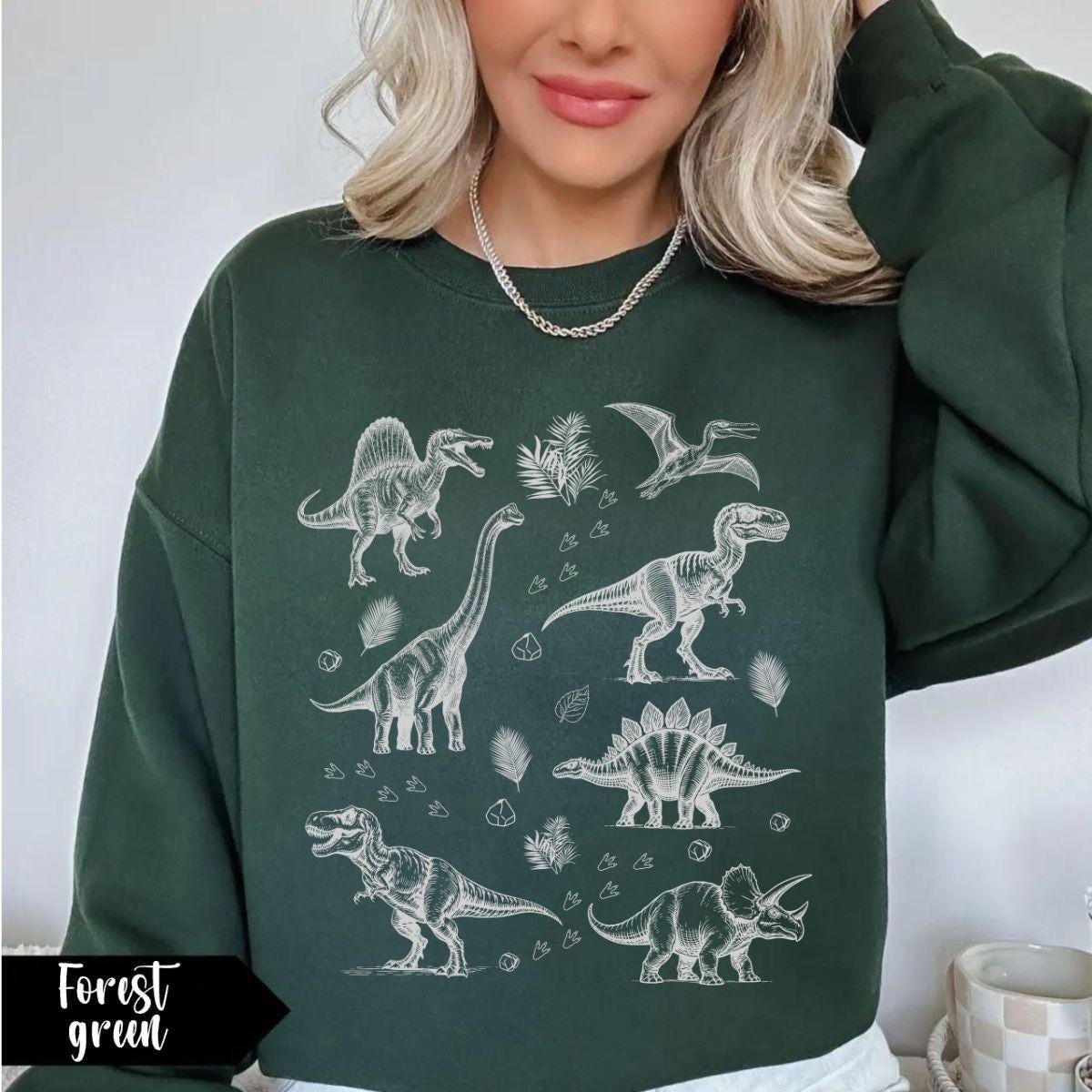 90s Dinosaur Sweater - Etsy