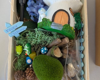 Fairy Garden DIY Kit, Miniature Enchanted World
