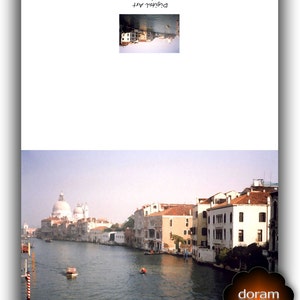 VENICE Original Digital Card by Dora Martinez