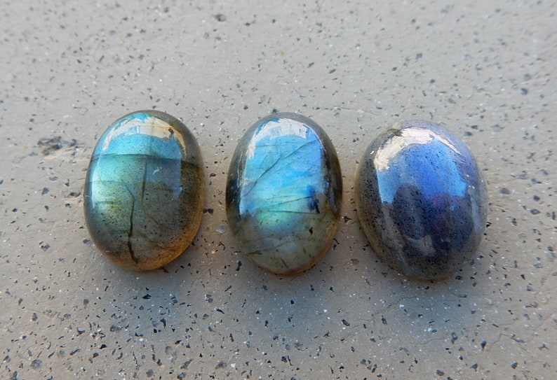 Lotus Ring with Labradorite Healer Protective Yoga Zen Indian Chakra Work Mystical Adjustable Size Chakra Balancing Energy Worker