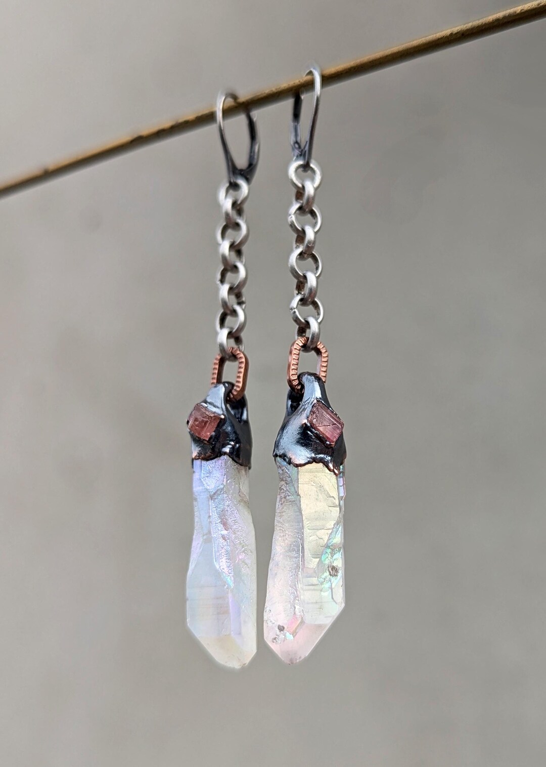 •BLISS II SMALL• silver dangle earrings main image 0