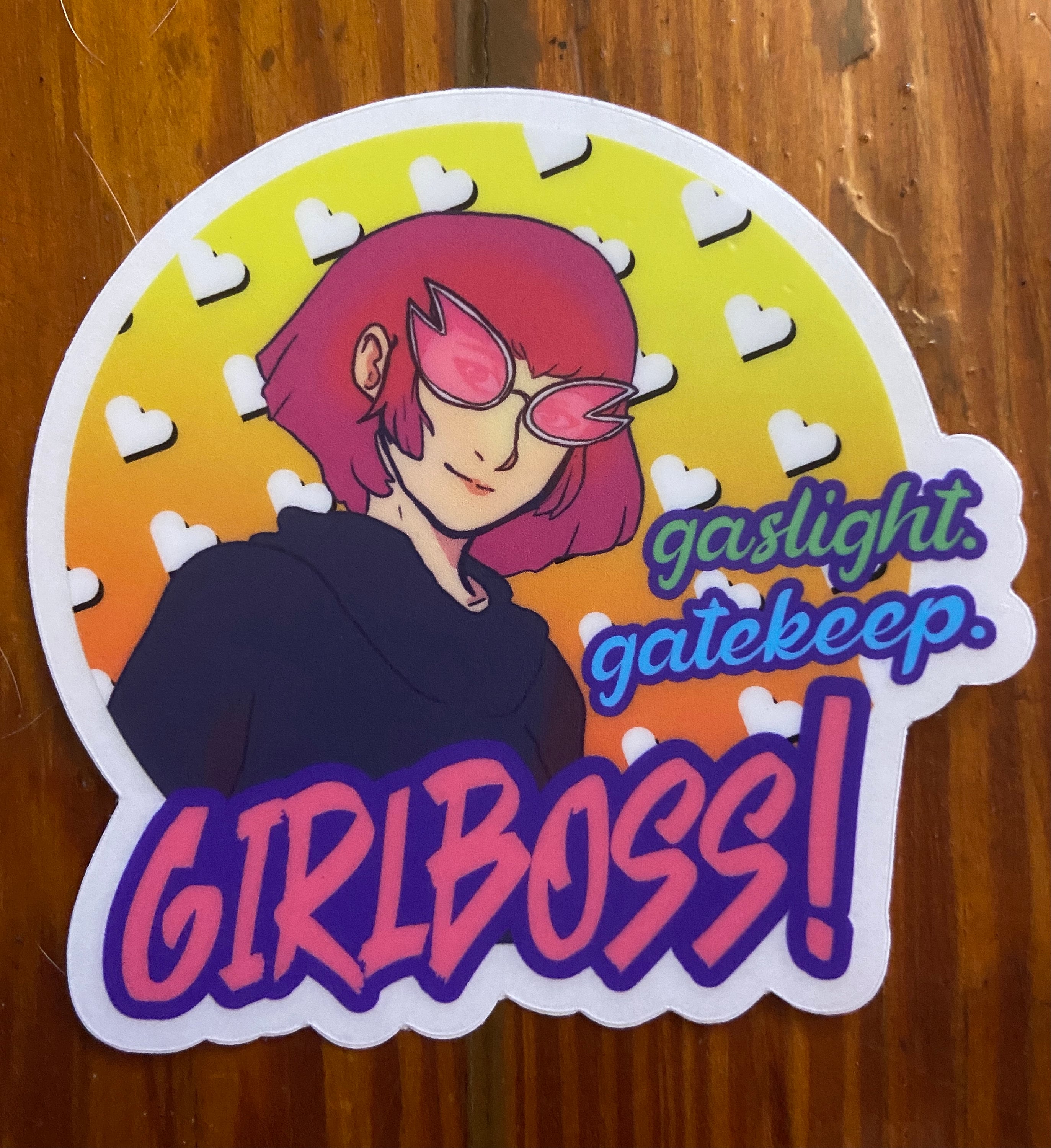 gatekeep gaslight girlboss gatekeep gaslight girlboss