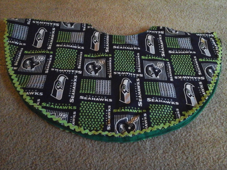 Seattle Seahawks Christmas Tree Skirts home decor Holidays gift Christmas gift 12th man football