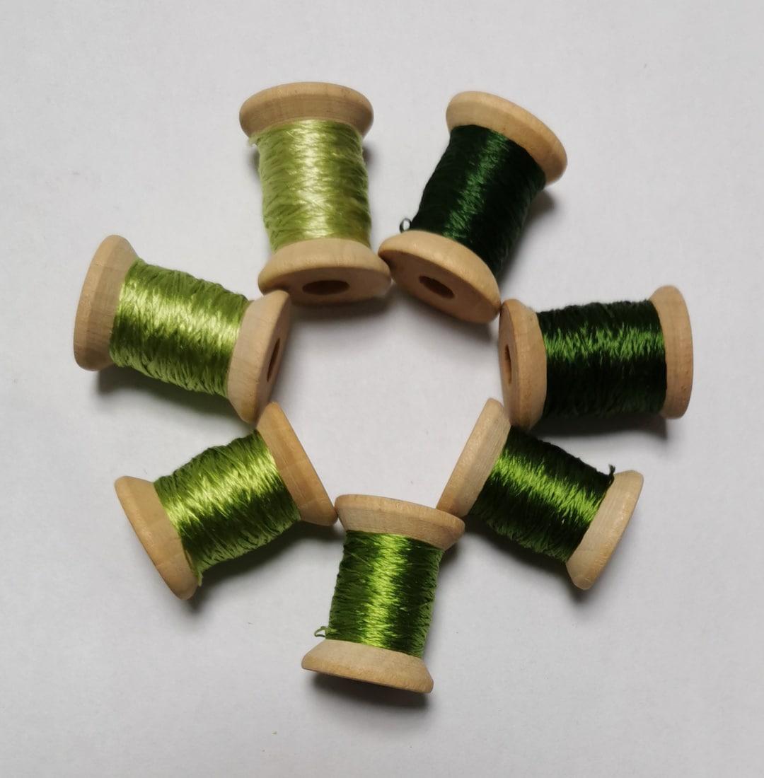 Maulbeerseide Stickgarn - 7 Farben Naturseide Für Handarbeit