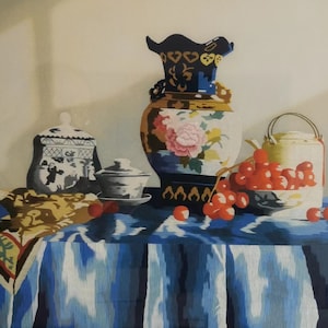Still Life Fruits Chinese Suzhou handmade silk embroidery painting wall decor