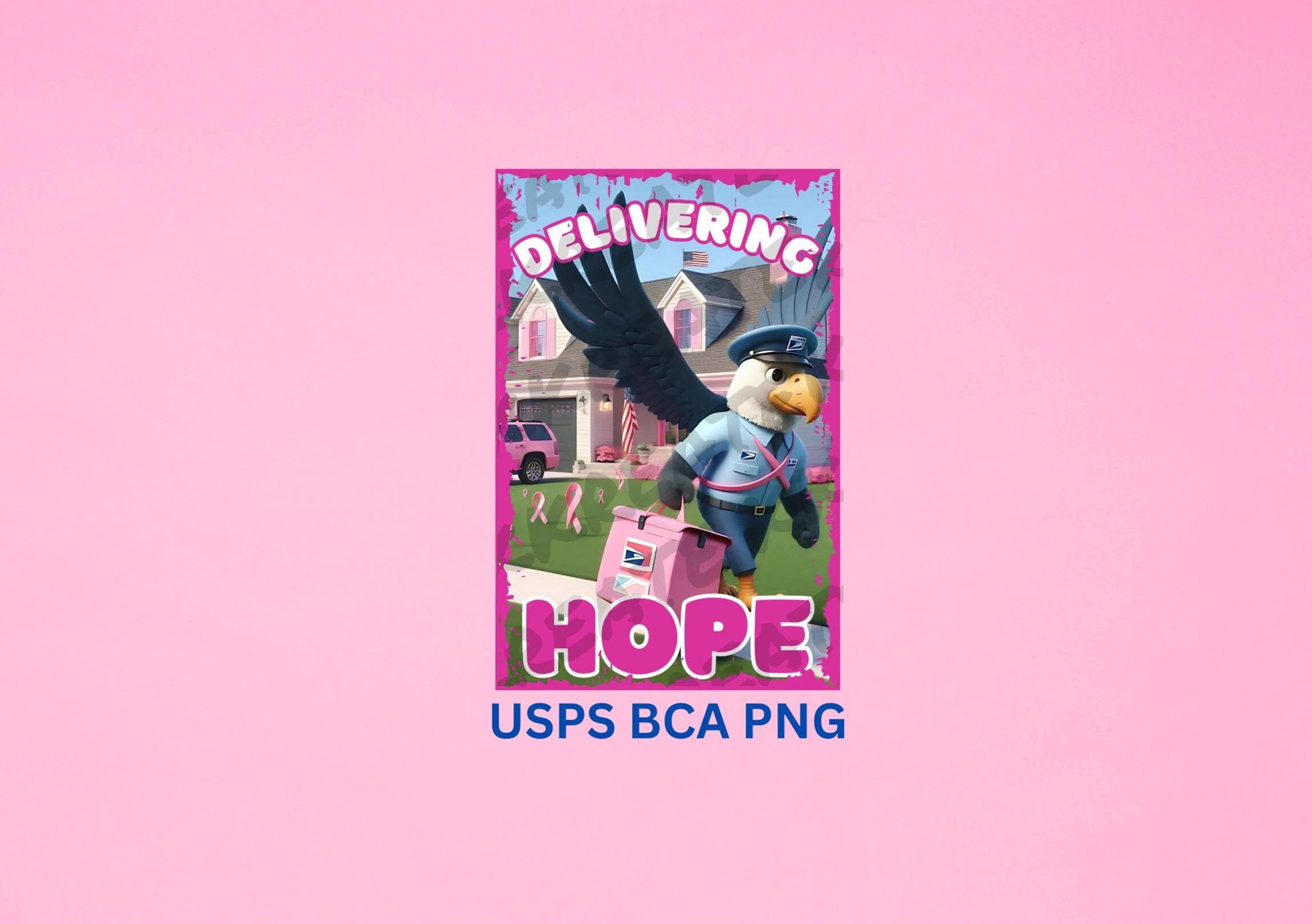 USPS BCA PNG - Delivering Hope Png-Letter Carrier Png-Sublimation Png