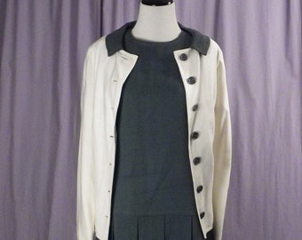 New Lower Price Dress and Jacket Set  Mid Century Modern Preppy