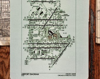 ATC View: Airport Diagram Mouse Pad