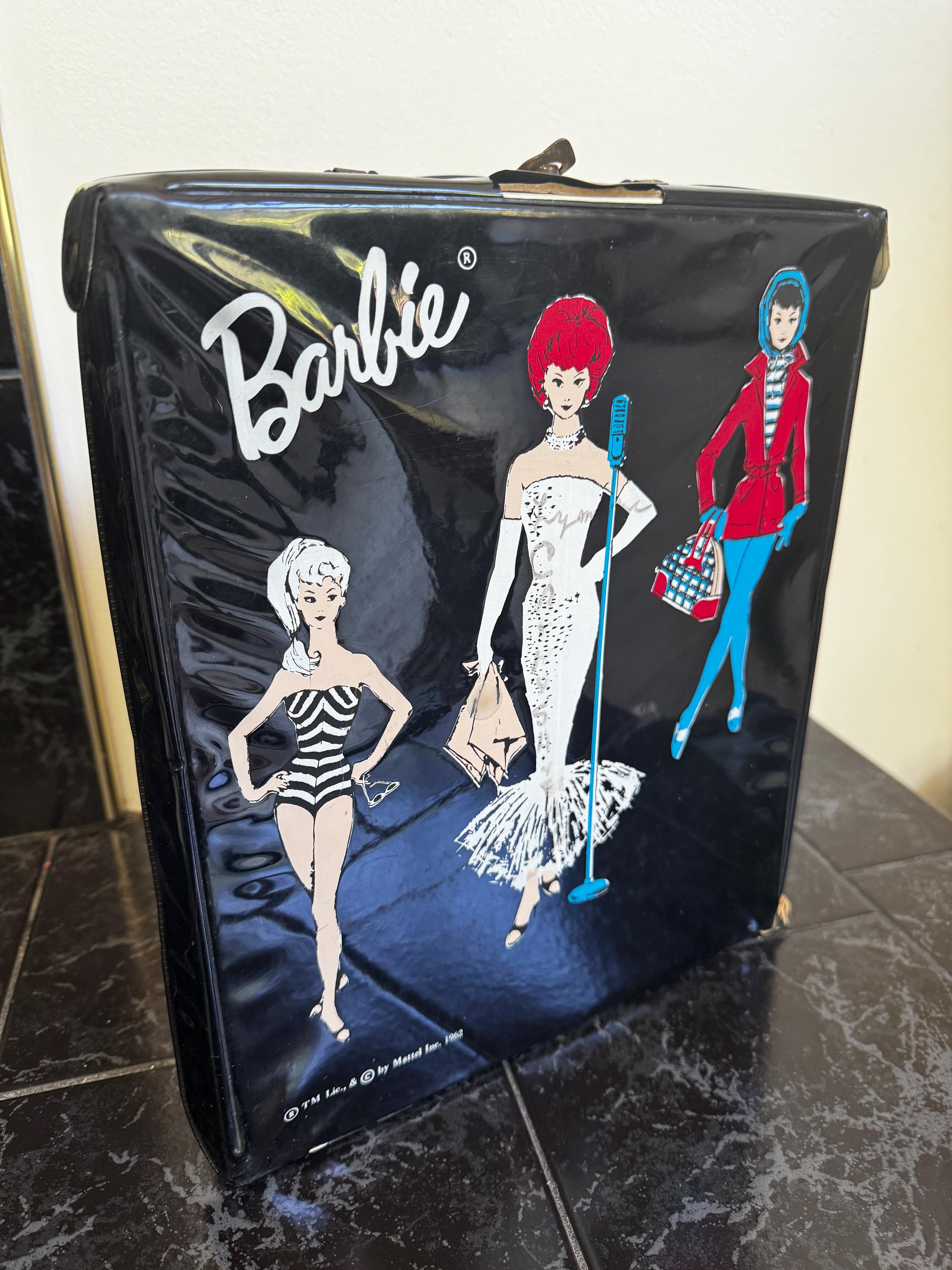 Barbie Case, Barbie and Ken, Doll Armoire, Doll Trunk, Toy