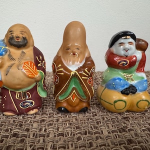 Seven Lucky Gods of Japan - Etsy